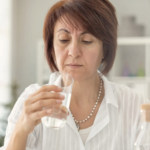 woman concerned about water quality